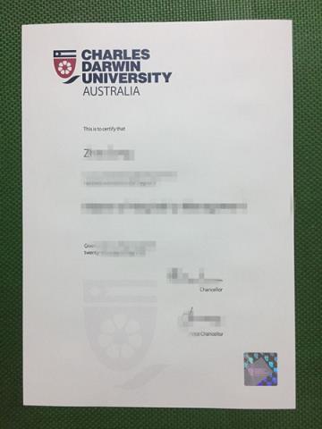 查尔斯达尔文大学毕业证样品Charles Darwin University Diploma