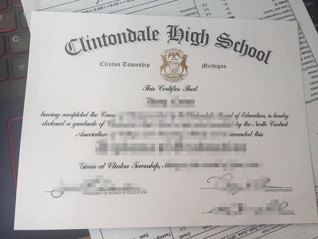伯克戴尔学校毕业书样本diploma