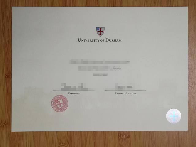 杜伦大学毕业模板 Durham University diploma