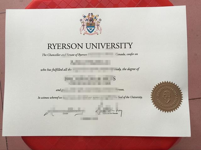 瑞尔森大学毕业证认证成绩单Diploma
