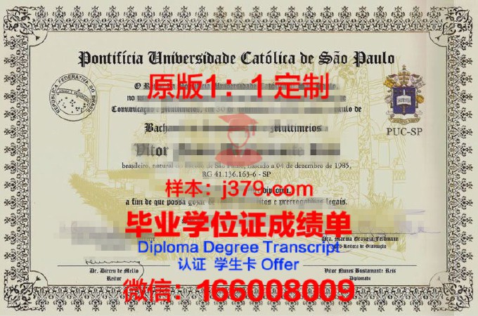 圣保罗城市大学博士毕业证(圣保罗大学本科申请条件)